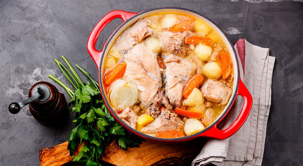 Receta de carne de conejo guisada para el invierno
