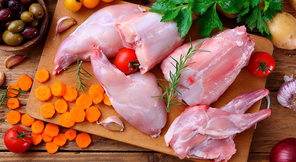 La carne de conejo es ideal para cualquier persona