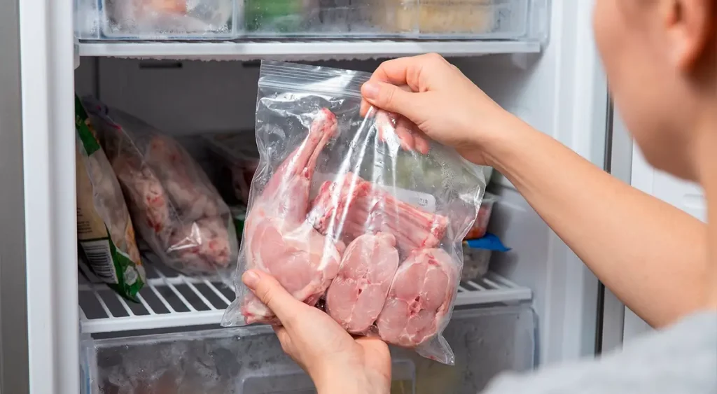 Cómo congelar la carne de conejo
